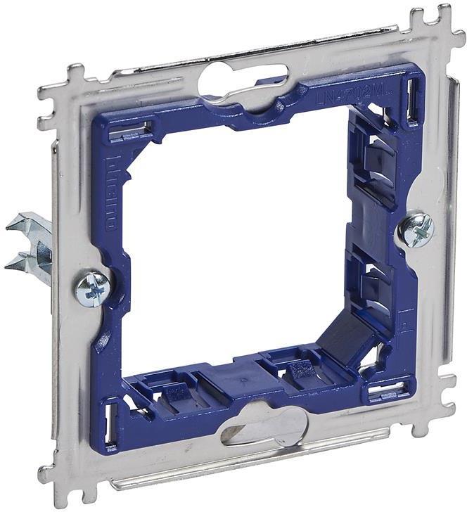 Носеща рамка метална с крачета 2 мод. LL Bticino | JAR Computers Носеща рамка метална с крачета 2 мод. LL Bticino