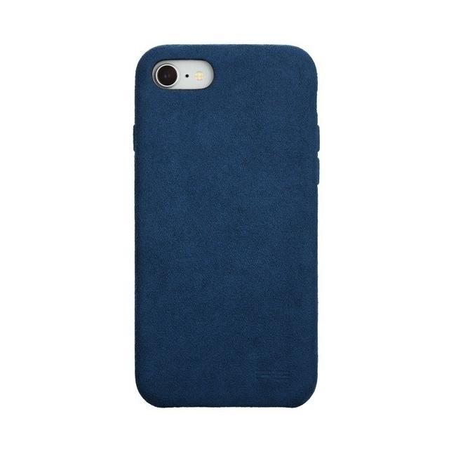 Поликарбонатов кейс с микрофибърно покритие за iPhone SE (2022), iPhone SE (2020), iPhone 8, iPhone 7 - Power Support Ultrasuede Air Jacket (син) | JAR Computers Поликарбонатов кейс с микрофибърно покритие за iPhone SE (2022), iPhone SE (2020), iPhone 8, iPhone 7 - Power Support Ultrasuede Air Jacket (син)