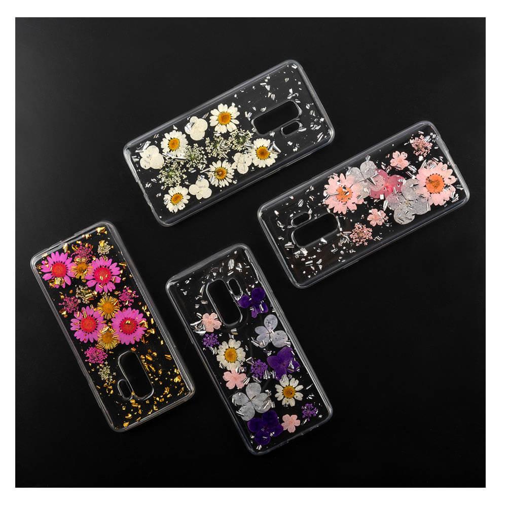Силиконов (TPU) калъф с цветя за Samsung Galaxy S9 Plus - 4smarts Soft Cover Glamour Bouquet (прозрачен-розов) | JAR Computers Силиконов (TPU) калъф с цветя за Samsung Galaxy S9 Plus - 4smarts Soft Cover Glamour Bouquet (прозрачен-розов)