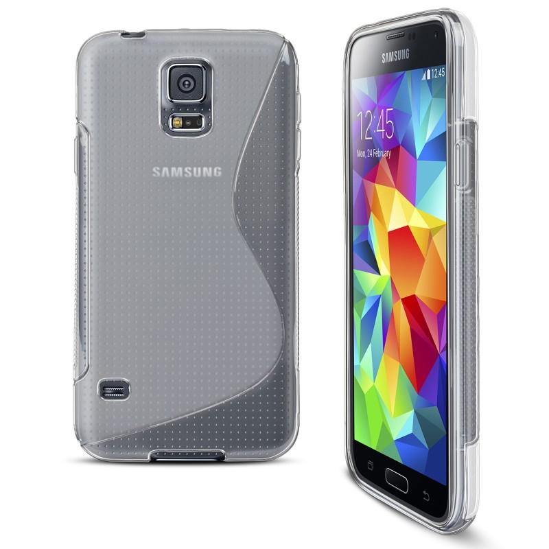 Силиконов (TPU) калъф за Samsung Galaxy S5 SM-G900, Samsung Galaxy S5 Neo - S-Line Cover Case (прозрачен) | JAR Computers Силиконов (TPU) калъф за Samsung Galaxy S5 SM-G900, Samsung Galaxy S5 Neo - S-Line Cover Case (прозрачен)