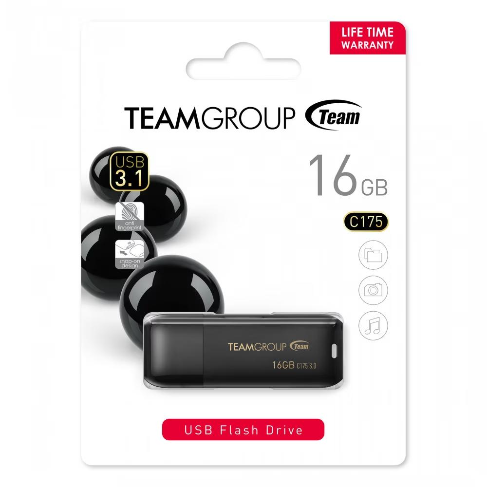 USB Флаш памет TeamGroup C175 16GB USB 3.2 | JAR Computers USB Флаш памет TeamGroup C175 16GB USB 3.2