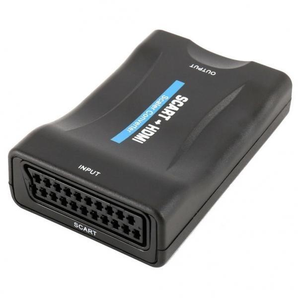 Видео конвертор Estillo ASK-ST001, Scart женско - HDMI женско, Черен | JAR Computers Видео конвертор Estillo ASK-ST001, Scart женско - HDMI женско, Черен
