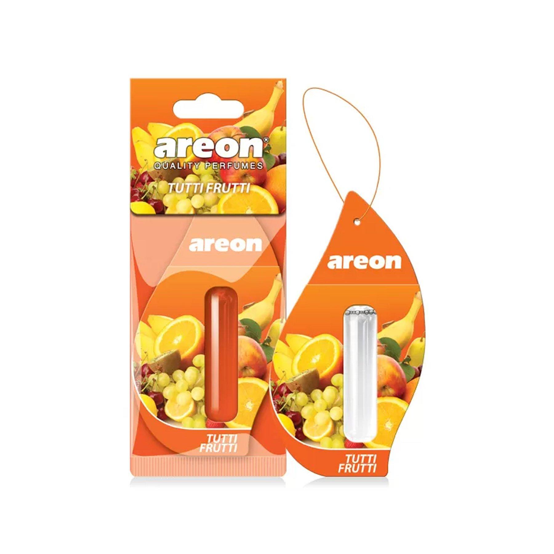 Ароматизатор за кола Areon - Тути Фрути, течен, 5 ml | JAR Computers Ароматизатор за кола Areon - Тути Фрути, течен, 5 ml
