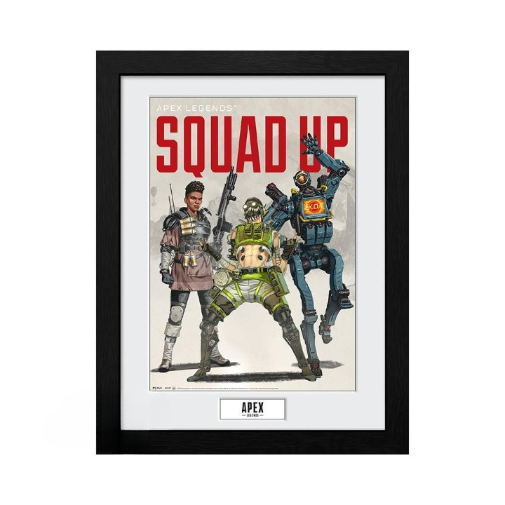 GBEYE APEX LEGENDS - Framed print &quot;Squad Up&quot; (30x40)