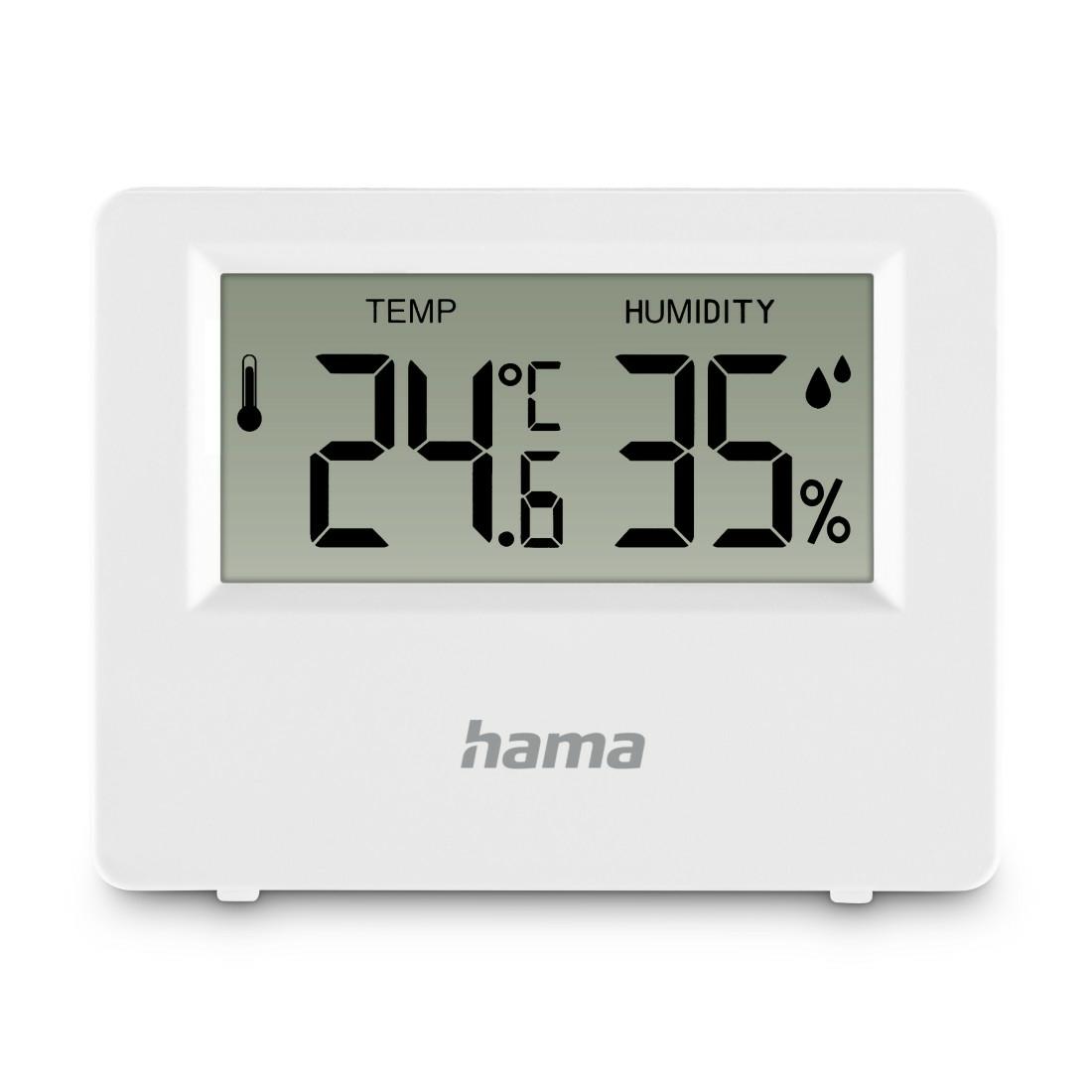 Hama 00222222 термометър за околната среда Електронен термометър На закрито Бяла | JAR Computers Hama 00222222 термометър за околната среда Електронен термометър На закрито Бяла