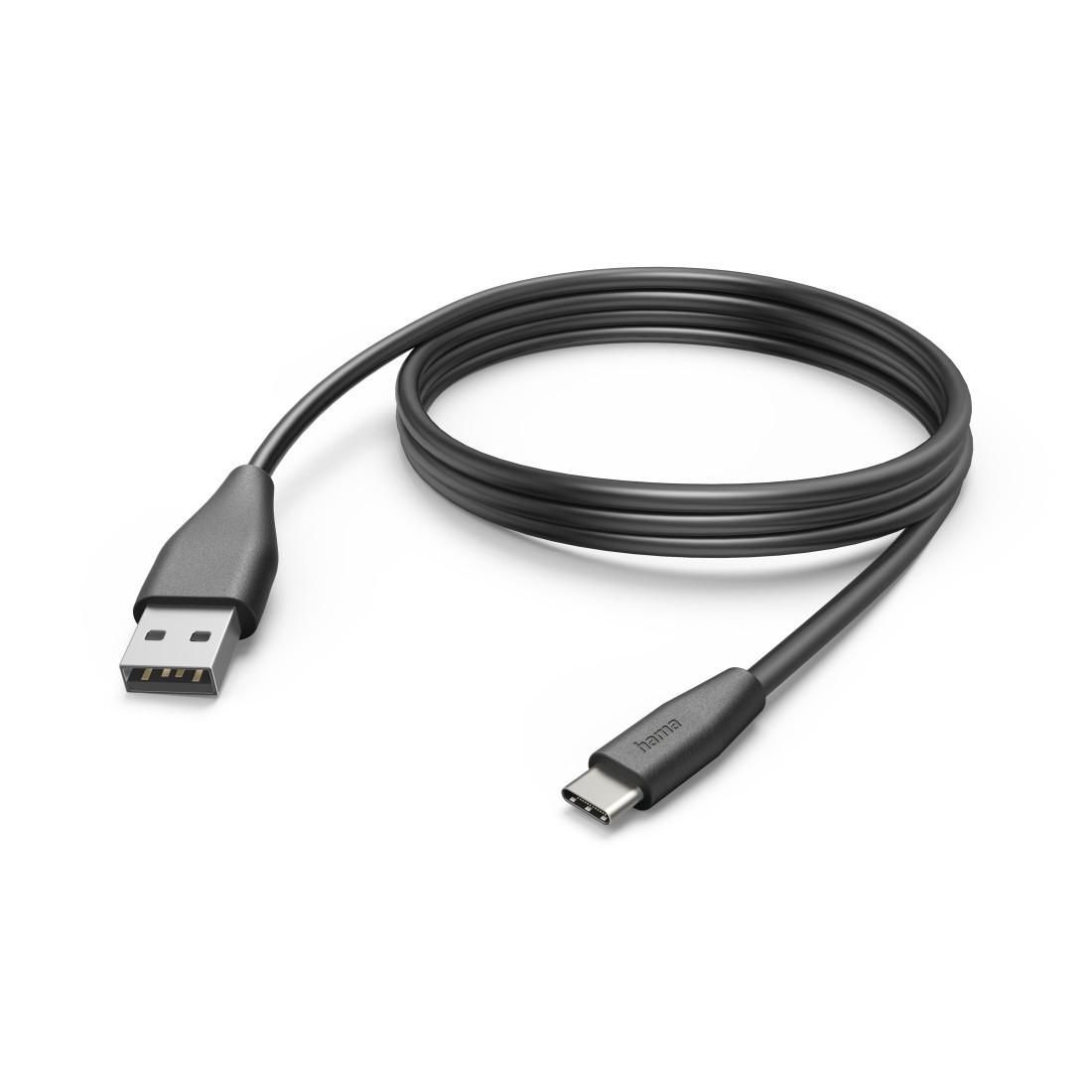 HAMA Кабел USB-C - USB-A, 3.0 м, 480 Mbit/s | JAR Computers HAMA Кабел USB-C - USB-A, 3.0 м, 480 Mbit/s