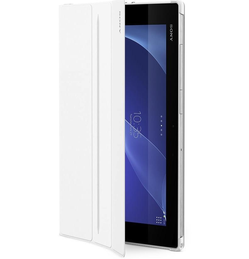 Кожен кейс и поставка за Xperia Z2 Tablet - Sony Style Cover SCR12 (бял) | JAR Computers Кожен кейс и поставка за Xperia Z2 Tablet - Sony Style Cover SCR12 (бял)