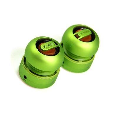 Компактен качествен спийкър за мобилни устройства - XMI X-mini XAM15 MAX Capsule Stereo Speaker (зелен) | JAR Computers Компактен качествен спийкър за мобилни устройства - XMI X-mini XAM15 MAX Capsule Stereo Speaker (зелен)