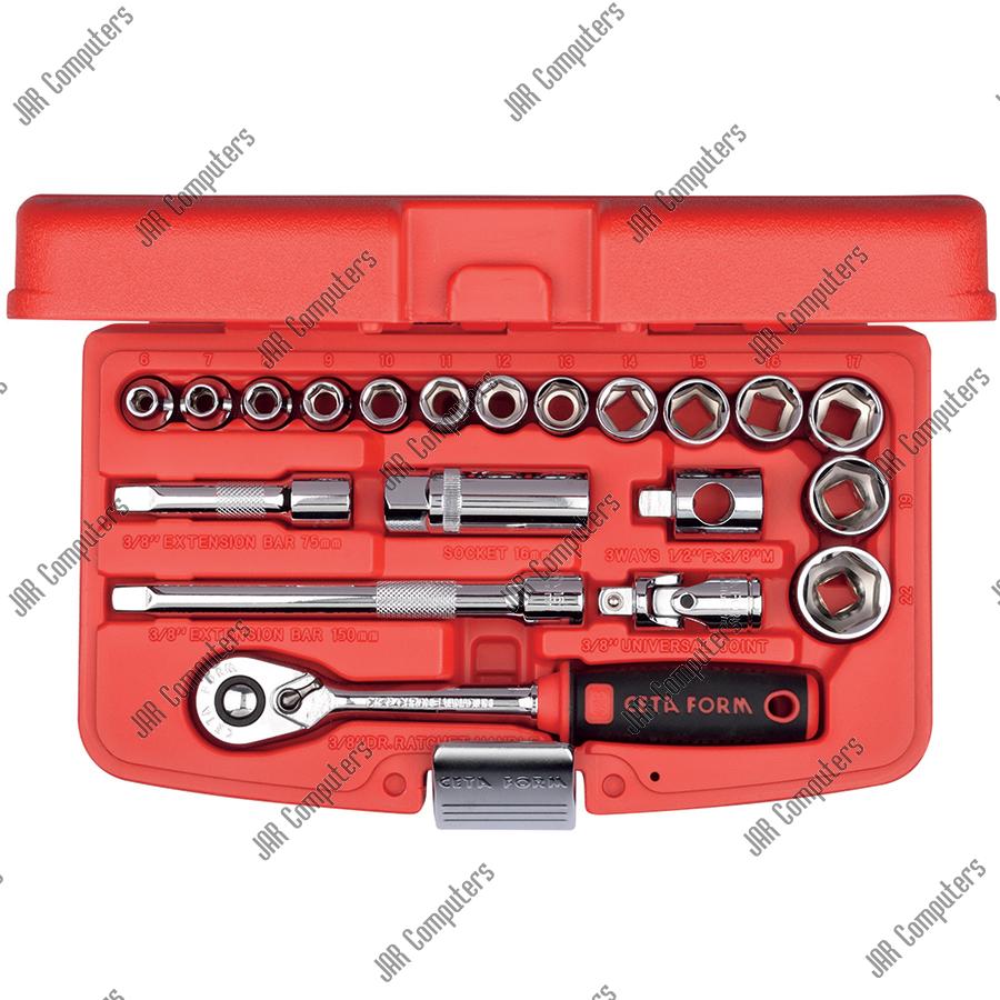 КОМПЛЕКТ ГЕДОРЕ 3/8 20ЧАСТИ 6-22MM CETA-FORM | JAR Computers КОМПЛЕКТ ГЕДОРЕ 3/8 20ЧАСТИ 6-22MM CETA-FORM