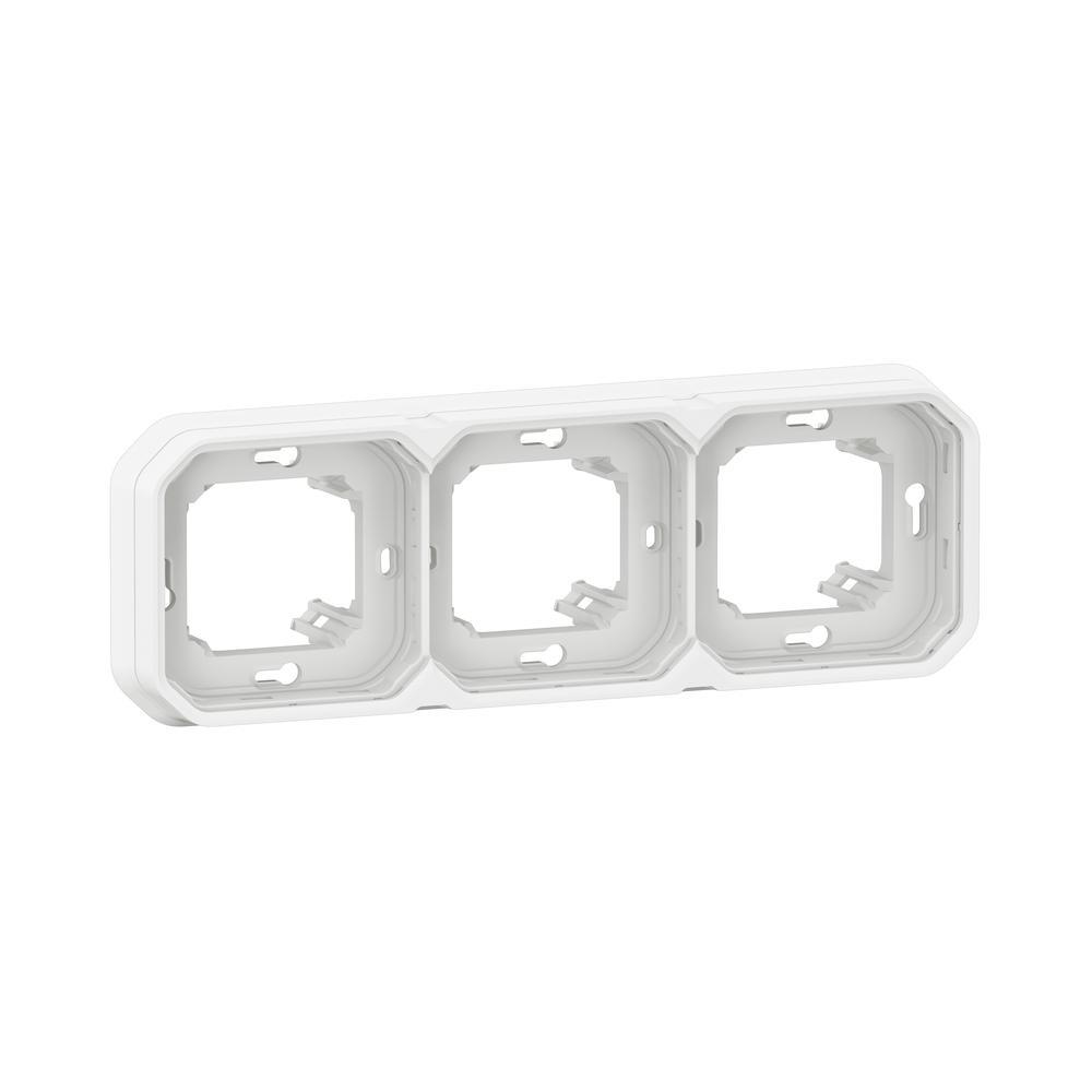 Рамка 3x скрит монтаж IP55 Бял - Legrand Plexo New 069698L | JAR Computers Рамка 3x скрит монтаж IP55 Бял - Legrand Plexo New 069698L