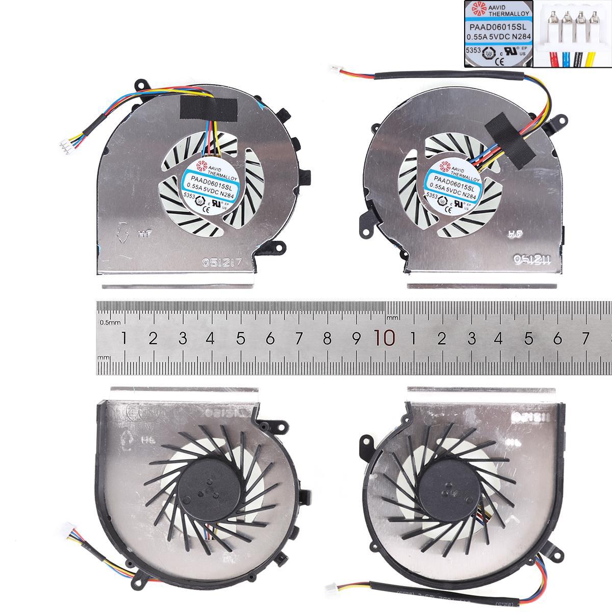 Вентилатори за лаптоп MSI GE62VR GP62MVR 4 пина - Съвместими | JAR Computers Вентилатори за лаптоп MSI GE62VR GP62MVR 4 пина - Съвместими