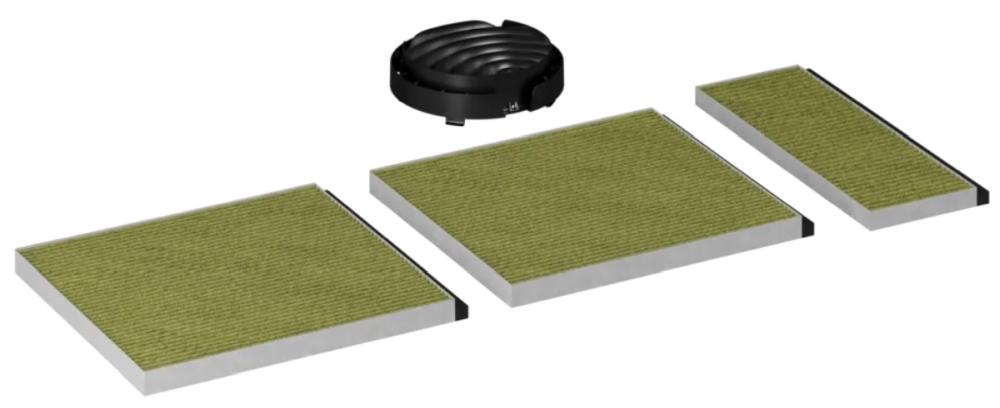 Bosch DWZ1BK1V6, Clean Air Plus recirculation kit for DWK91LT60, DWK81AN60, DWK81AN20