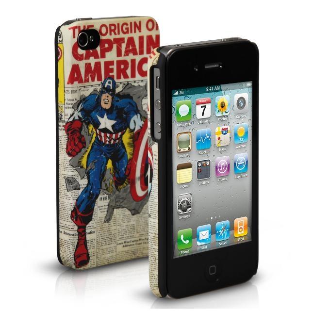 Дизайнерски кейс за iPhone 4/4S - Marvel The origin of Captain America | JAR Computers Дизайнерски кейс за iPhone 4/4S - Marvel The origin of Captain America