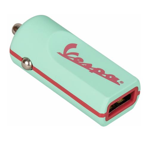 дублирана - USB Tribe Vespa Acquamarine USB Car Charger - зарядно за кола с 2.4A USB изход за мобилни устройства (зелен) | JAR Computers дублирана - USB Tribe Vespa Acquamarine USB Car Charger - зарядно за кола с 2.4A USB изход за мобилни устройства (зелен)