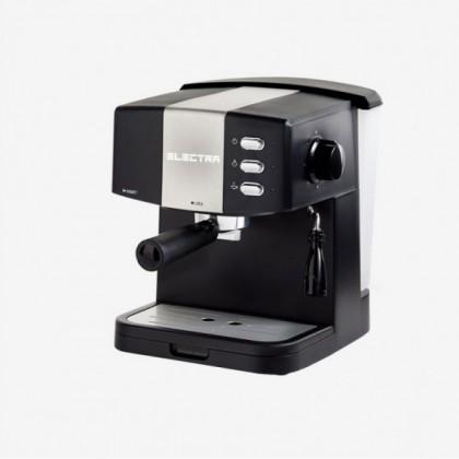 Еспресо машина Electra Bella ECM-1313, 15 бара, 850W, 1.5 литра, Разпенване, Черен
