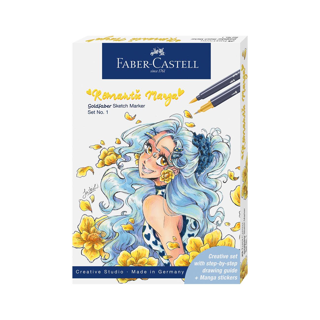 Faber-Castell Маркер Goldfaber Sketch Romantic Manga 1