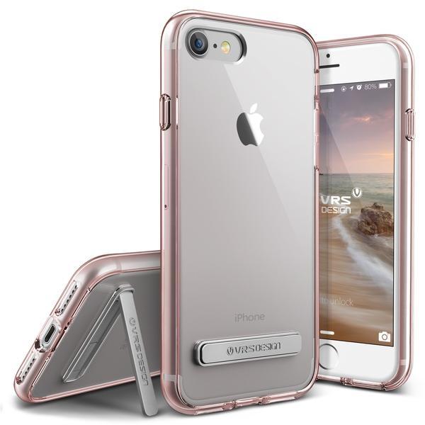 Хибриден удароустойчив кейс за iPhone 8, iPhone 7 - Verus Crystal Mixx Case (розов-прозрачен) | JAR Computers Хибриден удароустойчив кейс за iPhone 8, iPhone 7 - Verus Crystal Mixx Case (розов-прозрачен)