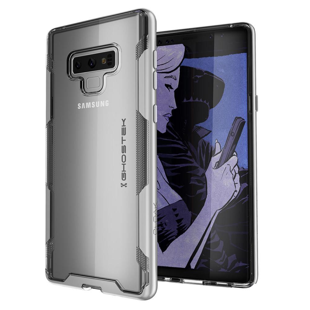 Хибриден удароустойчив кейс за Samsung Galaxy Note 9 - Ghostek Cloak 3 Case (сребрист) | JAR Computers Хибриден удароустойчив кейс за Samsung Galaxy Note 9 - Ghostek Cloak 3 Case (сребрист)