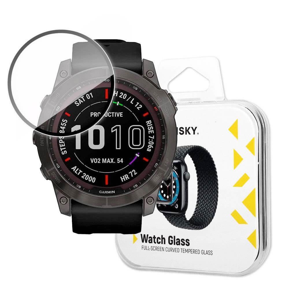 Хибридно защитно покритие за дисплея на Garmin Fenix 7X - Wozinsky HybridGlass Full Screen Protector (черен-прозрачно) | JAR Computers Хибридно защитно покритие за дисплея на Garmin Fenix 7X - Wozinsky HybridGlass Full Screen Protector (черен-прозрачно)