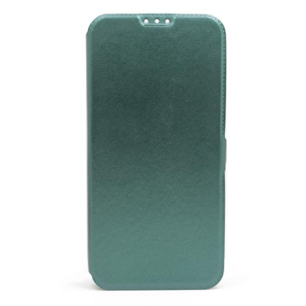 Калъф Book Pocket Xiaomi RedMi Note 9T /тъмно зелен/ | JAR Computers Калъф Book Pocket Xiaomi RedMi Note 9T /тъмно зелен/