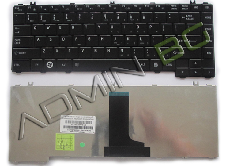 Клавиатура за лаптоп Toshiba Satellite C600D C600 C640 C645 L600 Черна | JAR Computers Клавиатура за лаптоп Toshiba Satellite C600D C600 C640 C645 L600 Черна
