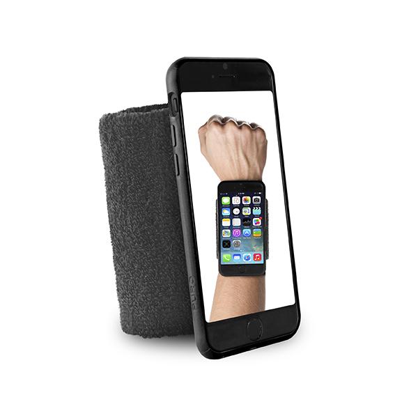 Спортен калъф за китката на ръката за iPhone 6, iPhone 6S - Puro Running Wristband (черен) | JAR Computers Спортен калъф за китката на ръката за iPhone 6, iPhone 6S - Puro Running Wristband (черен)