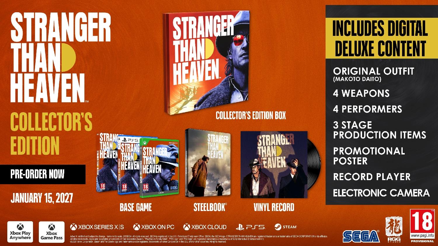 Stranger Than Heaven - Collector's Edition (PS5)