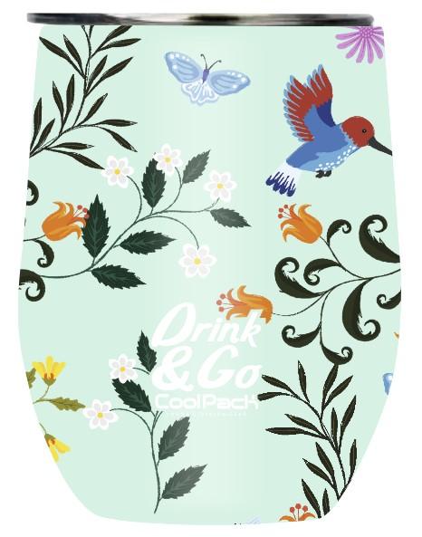 Термочаша за път - COOLPACK - 350 ml CHERRY TREE | JAR Computers Термочаша за път - COOLPACK - 350 ml CHERRY TREE