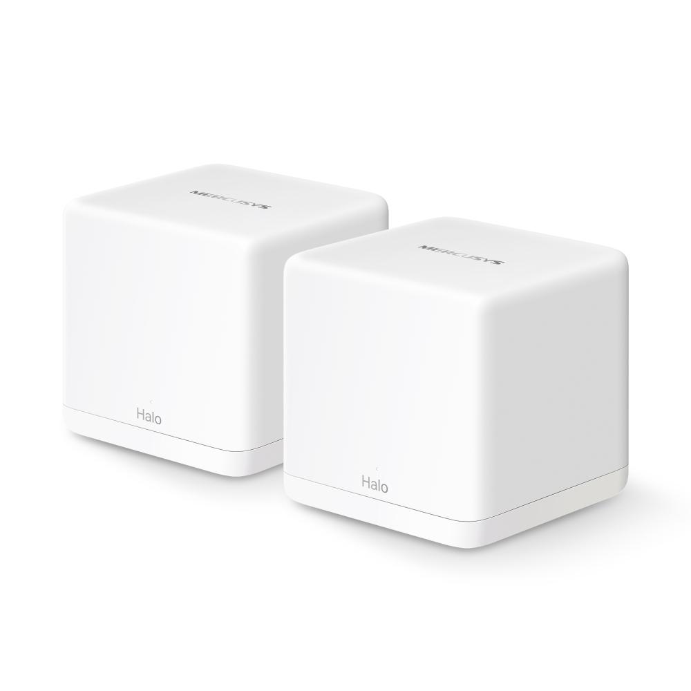TP-LINK Безжична Wi-Fi 6 Mesh система Mercusys Halo H1500X(2-pack) AX1500 | JAR Computers TP-LINK Безжична Wi-Fi 6 Mesh система Mercusys Halo H1500X(2-pack) AX1500