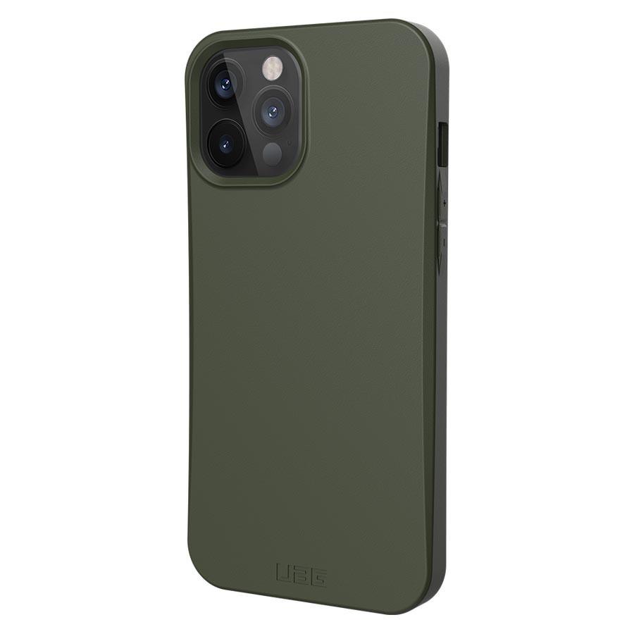 Удароустойчив рециклируем кейс за iPhone 12 Pro Max - Urban Armor Gear Biodegradable Outback Case (тъмнозелен) | JAR Computers Удароустойчив рециклируем кейс за iPhone 12 Pro Max - Urban Armor Gear Biodegradable Outback Case (тъмнозелен)