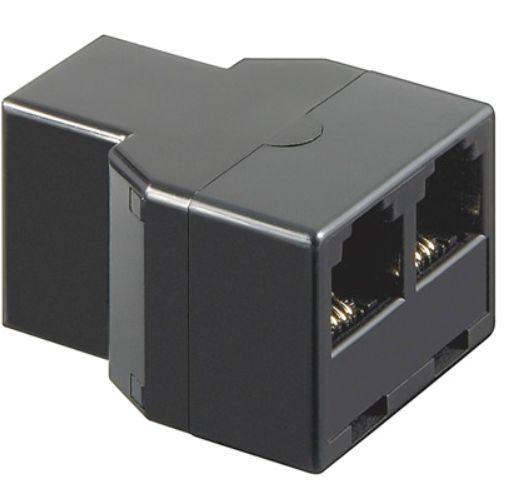 АДАПТЕР MICROCONNECT RJ11-2xRJ11 - PN 50597 | JAR Computers АДАПТЕР MICROCONNECT RJ11-2xRJ11 - PN 50597