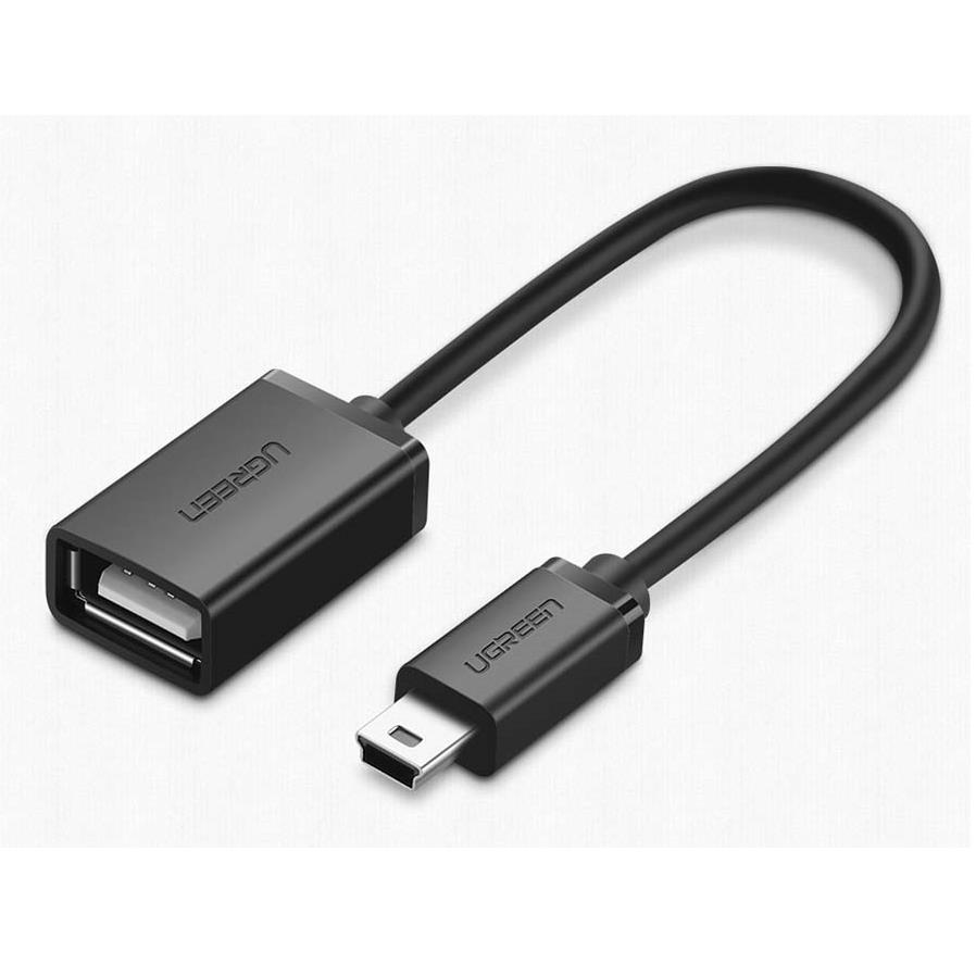 Адаптер от miniUSB към женско USB за мобилни устройства - Ugreen Mini USB OTG Adapter (черен) | JAR Computers Адаптер от miniUSB към женско USB за мобилни устройства - Ugreen Mini USB OTG Adapter (черен)