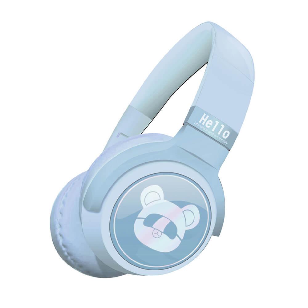 Безжични блутут слушалки, подходящи за деца - Gjby CA-032 BT Kids Wireless On-Ear Headphones (светлосин) | JAR Computers Безжични блутут слушалки, подходящи за деца - Gjby CA-032 BT Kids Wireless On-Ear Headphones (светлосин)