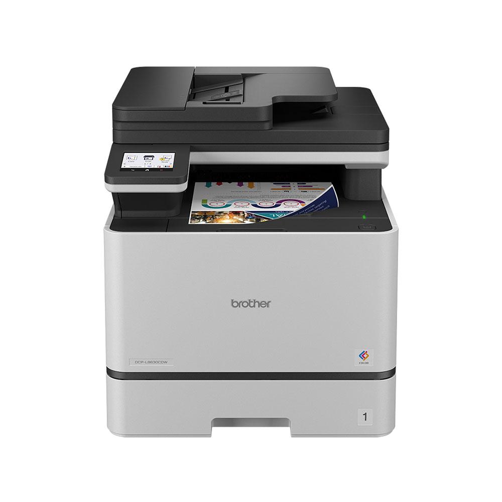 Цветно лазерно мултифункционално устройство Brother DCP-L8630CDW, 3 в 1, A4