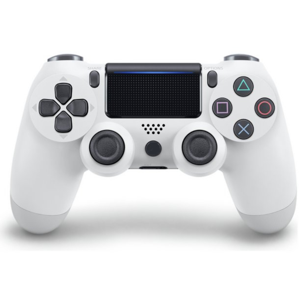 Джойстик за Playstation 4 безжичен Бял | JAR Computers Джойстик за Playstation 4 безжичен Бял