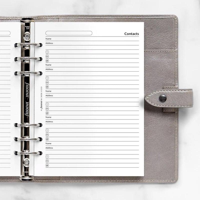 Filofax Пълнител за органайзер, A5, за имена, адреси и телефони | JAR Computers Filofax Пълнител за органайзер, A5, за имена, адреси и телефони