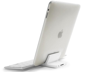 Уникален силиконов калъф за iPad (първо поколение) - iSkin Duo (черен и прозрачен) | JAR Computers Уникален силиконов калъф за iPad (първо поколение) - iSkin Duo (черен и прозрачен)