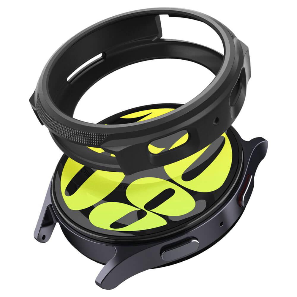 Качествен силиконов (TPU) кейс за Samsung Galaxy Watch 7 44мм - Spigen Liquid Air Case (черен) | JAR Computers Качествен силиконов (TPU) кейс за Samsung Galaxy Watch 7 44мм - Spigen Liquid Air Case (черен)