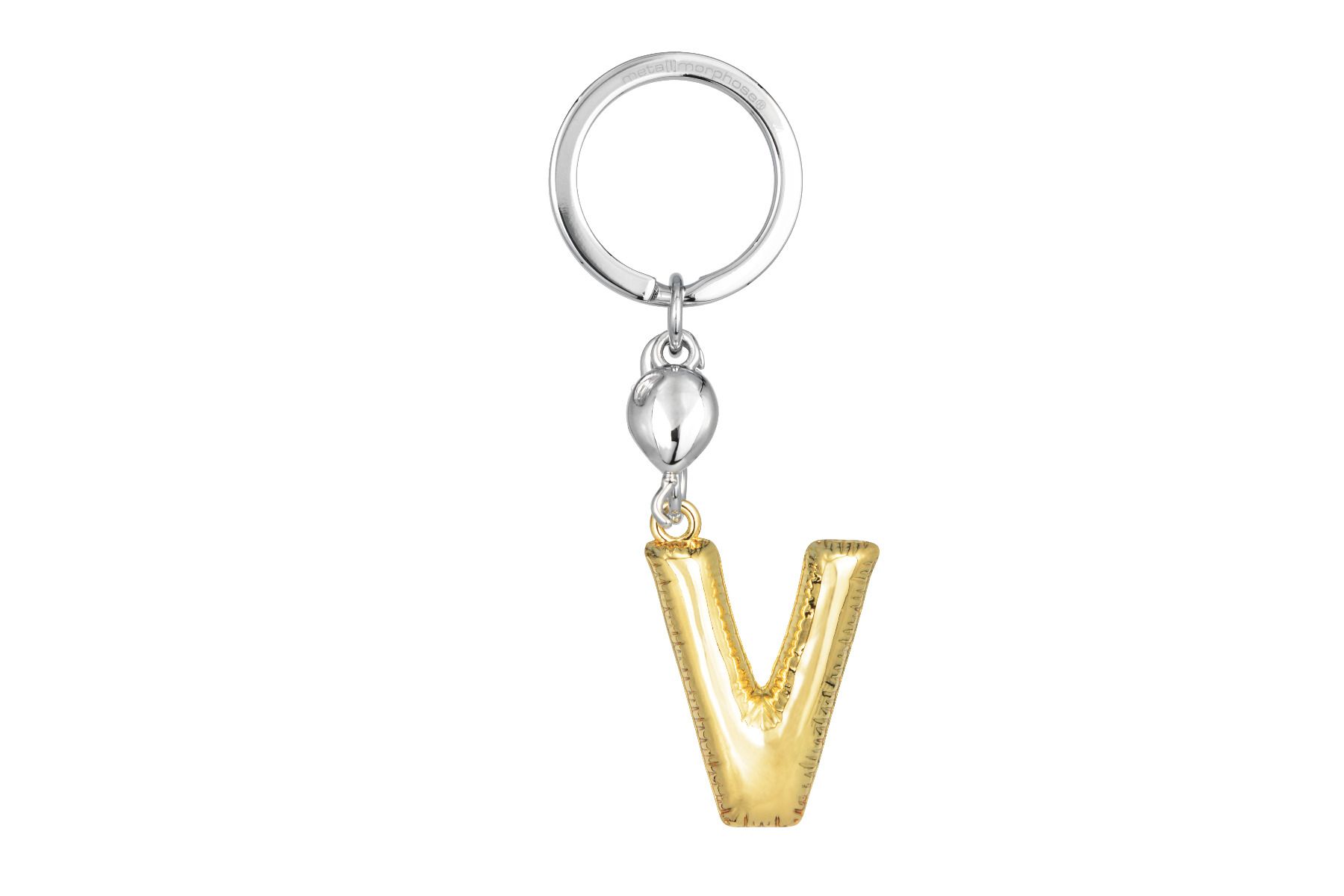 Ключодържател Metalmorphose Balloonletter “V“ | JAR Computers Ключодържател Metalmorphose Balloonletter “V“
