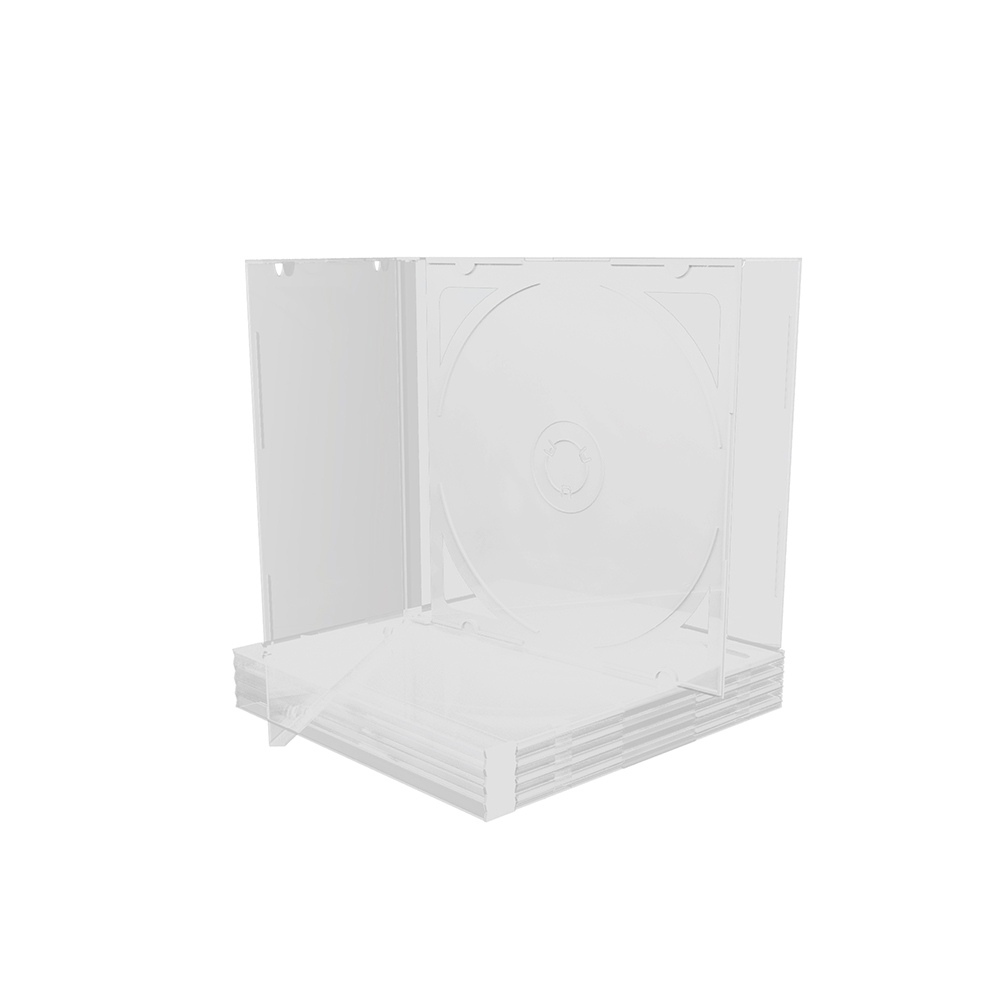 MediaRange CD Jewelcase for 2 discs 10.4mm Transparent tray (MRBOX23-T) | JAR Computers MediaRange CD Jewelcase for 2 discs 10.4mm Transparent tray (MRBOX23-T)