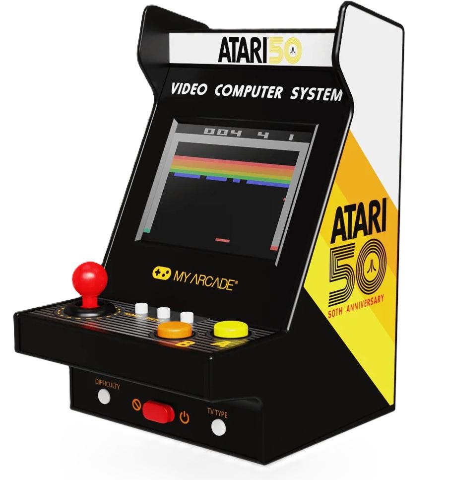 Мини ретро конзола My Arcade - Atari Nano Player Pro, 75 in 1