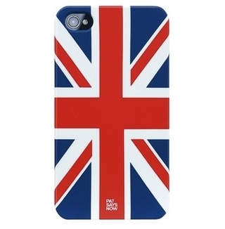 Дизайнерски кейс за iPhone 4/4S - Pat Says Now UK case | JAR Computers Дизайнерски кейс за iPhone 4/4S - Pat Says Now UK case