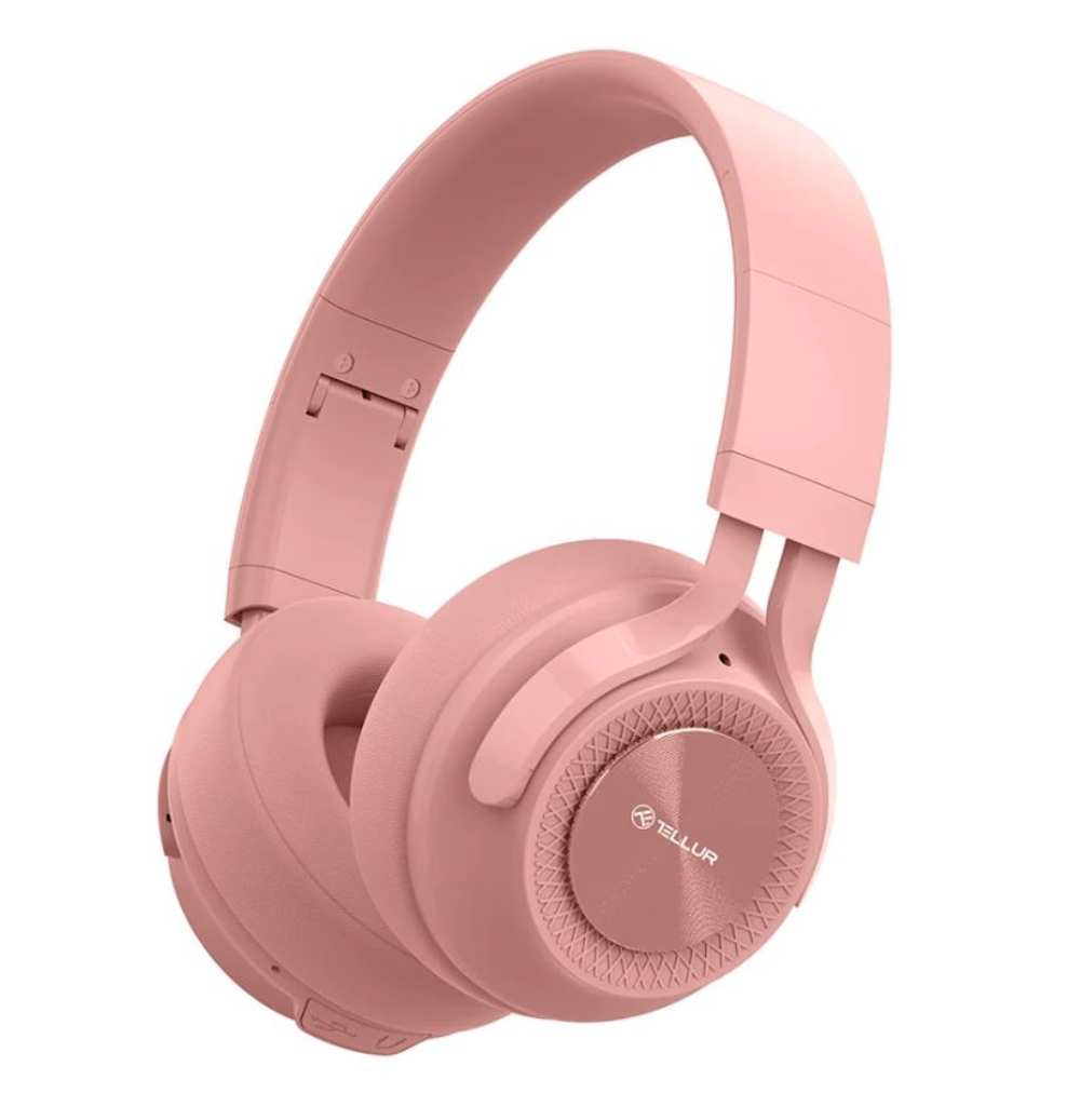 Tellur Feel слушалки, Bluetooth, розов | JAR Computers Tellur Feel слушалки, Bluetooth, розов