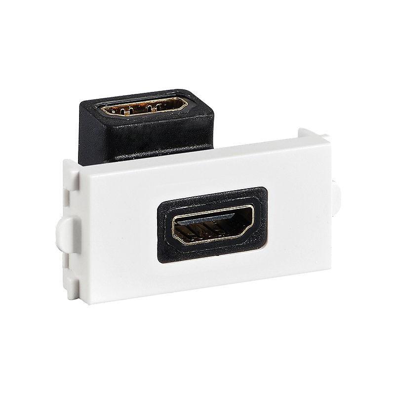 VALUE 25.99.8203 :: HDMI адаптер за модулна AV розетка, HDMI F, под ъгъл | JAR Computers VALUE 25.99.8203 :: HDMI адаптер за модулна AV розетка, HDMI F, под ъгъл