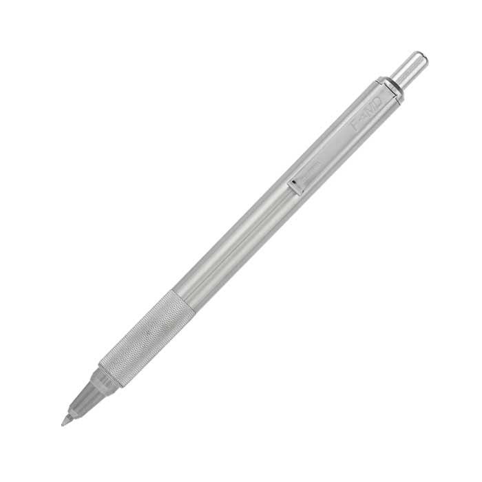 Zebra Химикалка F-XMD, метална, 0.7 mm, сребриста