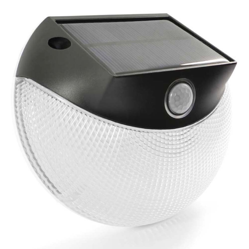 123LED Solar Wall Lamp With Sensor Guide Transparent (LDR090530) | JAR Computers 123LED Solar Wall Lamp With Sensor Guide Transparent (LDR090530)