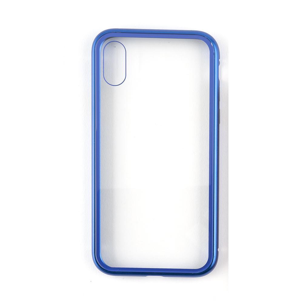 Алуминиев магнитен кейс за iPhone Xs Max (син) - 4smarts Magnet Cover ALO-X | JAR Computers Алуминиев магнитен кейс за iPhone Xs Max (син) - 4smarts Magnet Cover ALO-X