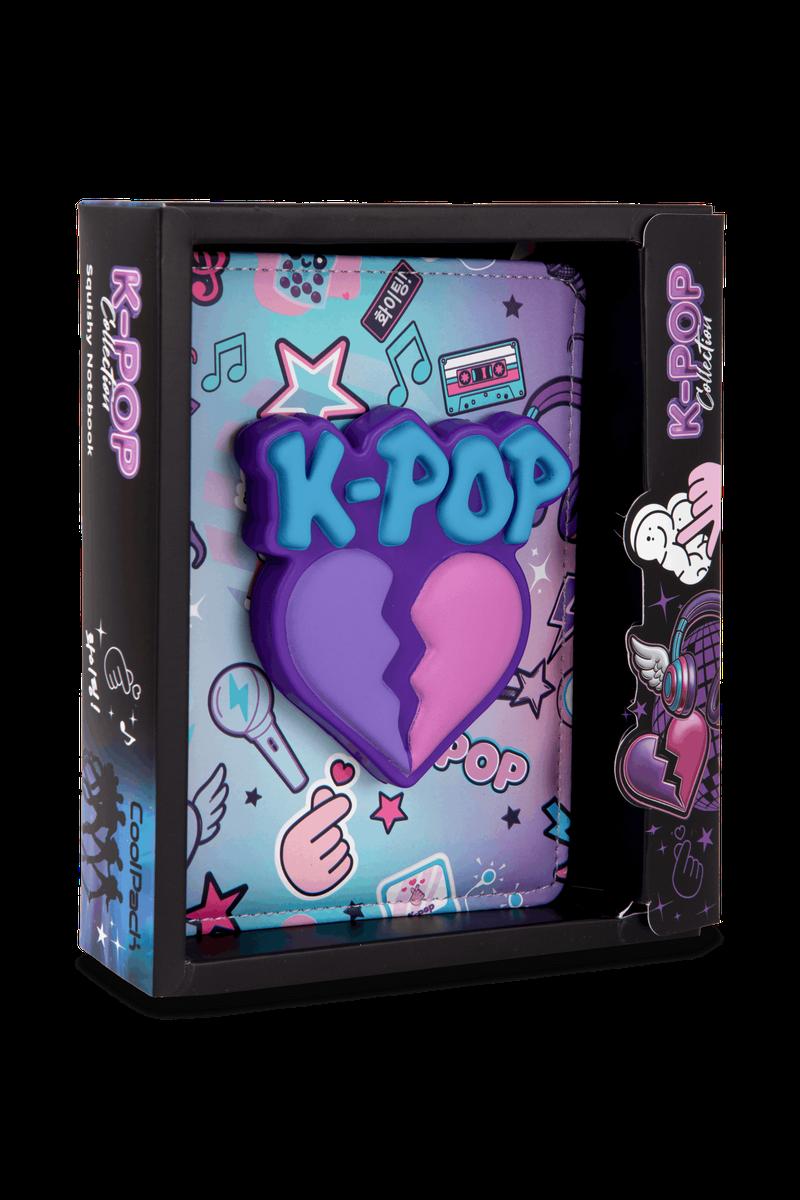 B6 Squishy тефтер 100 л. Coolpack K-POP BRIGHT | JAR Computers B6 Squishy тефтер 100 л. Coolpack K-POP BRIGHT
