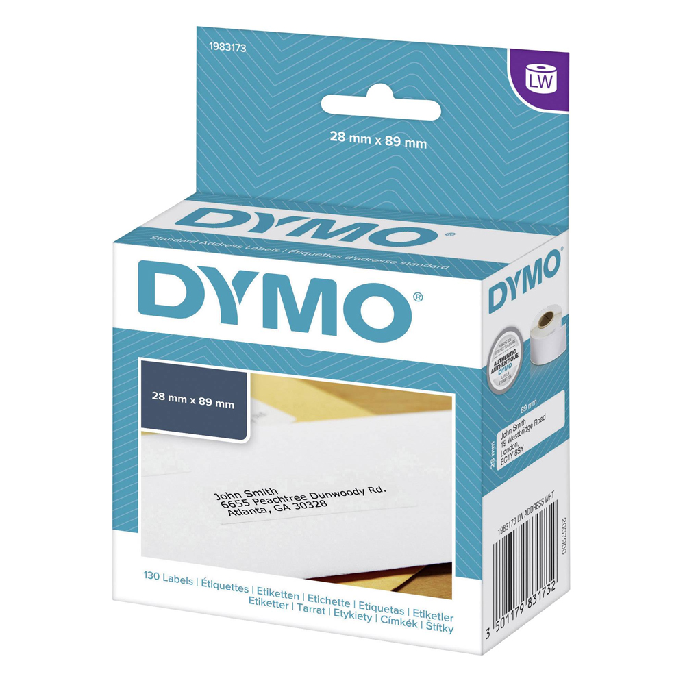 DYMO LABELS 1983173 28X89 MM. (1983173) (DYMO1983173)