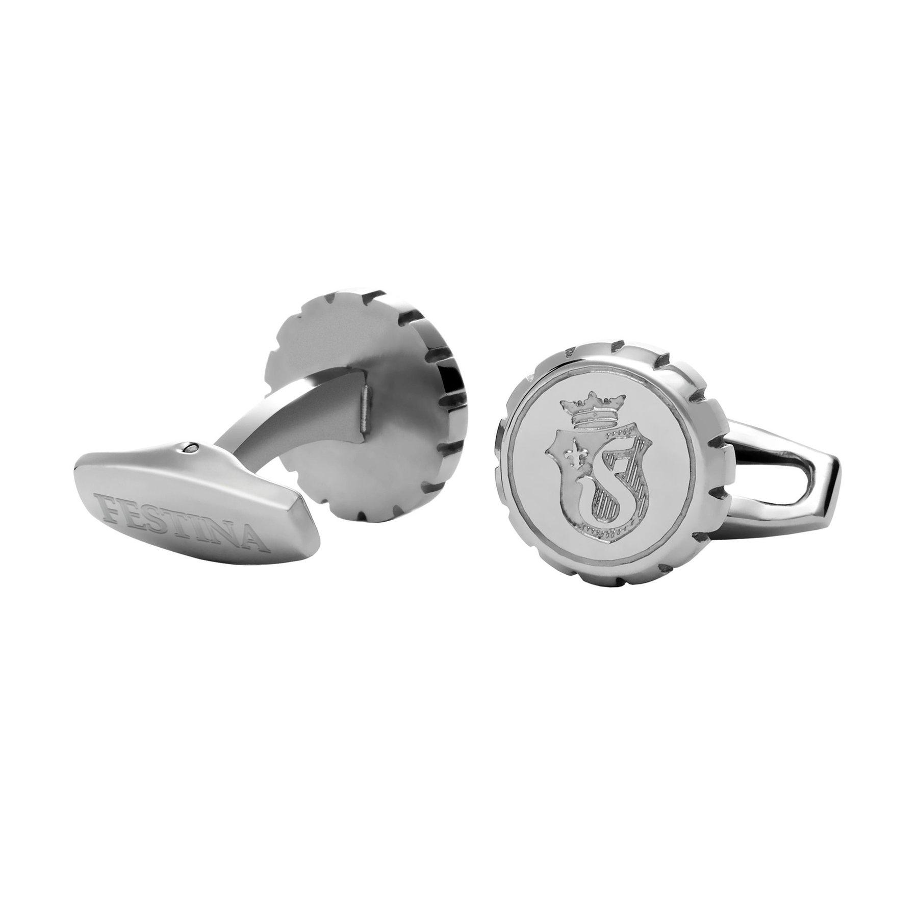 Festina Копчета за ръкавели Button Shinny, хром | JAR Computers Festina Копчета за ръкавели Button Shinny, хром